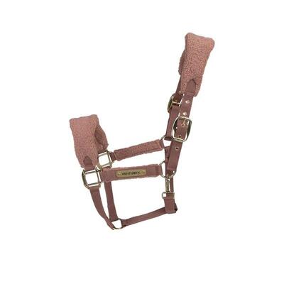 Teddy fleece halster beige pony