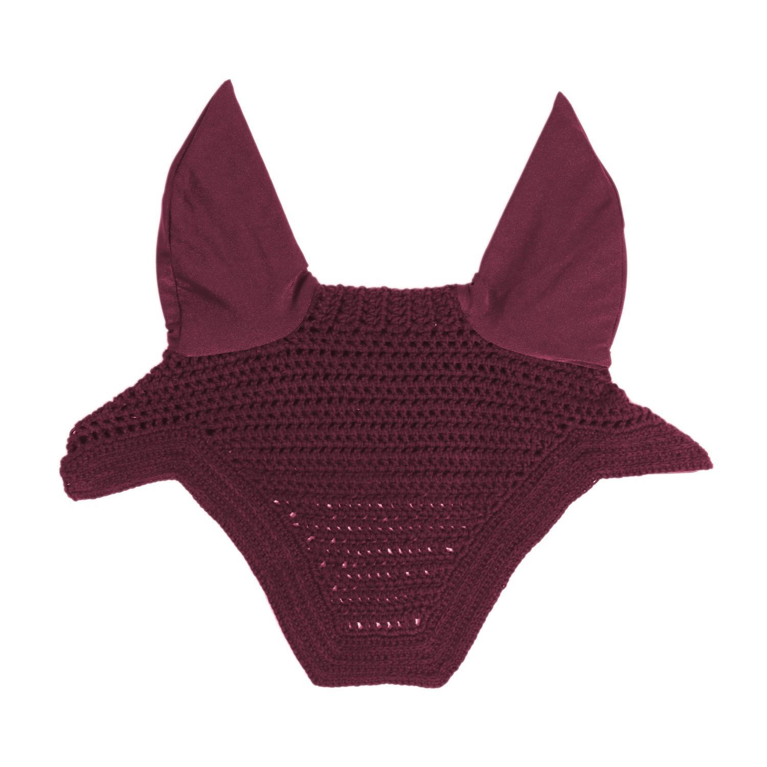 Kentucky Horsewear - Bonnet Anti-mouche Wellington Bordeaux - Bonnet Cheval - Rouge - Fs - Decathlon