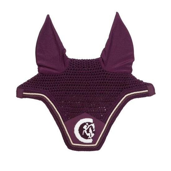 Bonnet anti-mouche Wellington 3D Logo rope purple Full