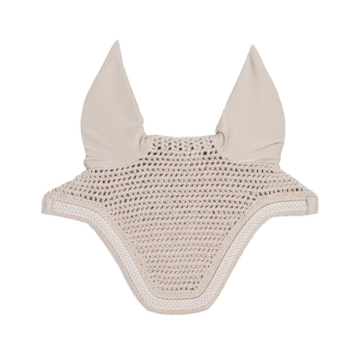 Kentucky Horsewear - Bonnet Anti-mouche Wellington Avec Cordon Tressé Soundless Beige Full - Tapis De Selle - Marron - Taille Unique - Decathlon