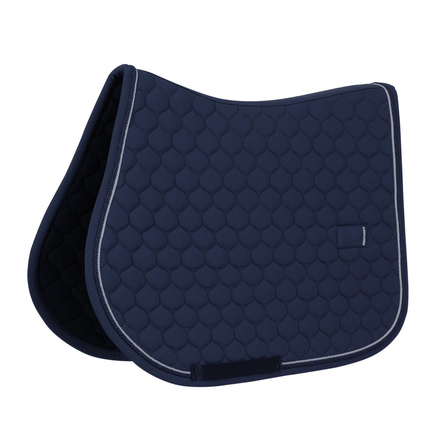Kentucky Horsewear - Tapis Onion Quilt Rubber Logoo Jumping Marine - Tapis De Selle - Bleu - Fs - Decathlon
