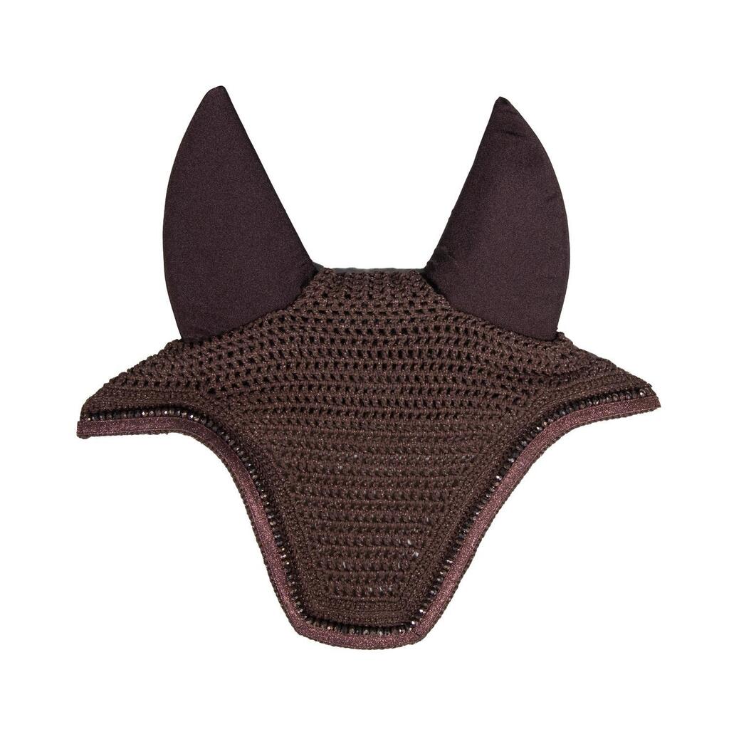 Fly veil Wellington glitter soundless brown