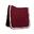 Tapis avec cordon tressé dressage bordeaux