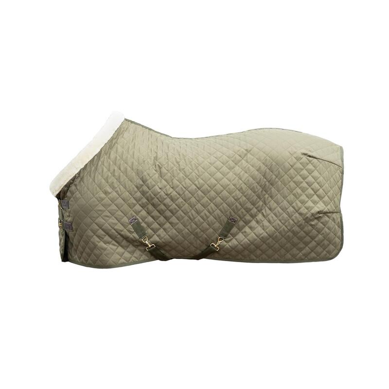Couverture de présentation - 600D - 125 cm / 5'9 - Laine vegan - Kaki