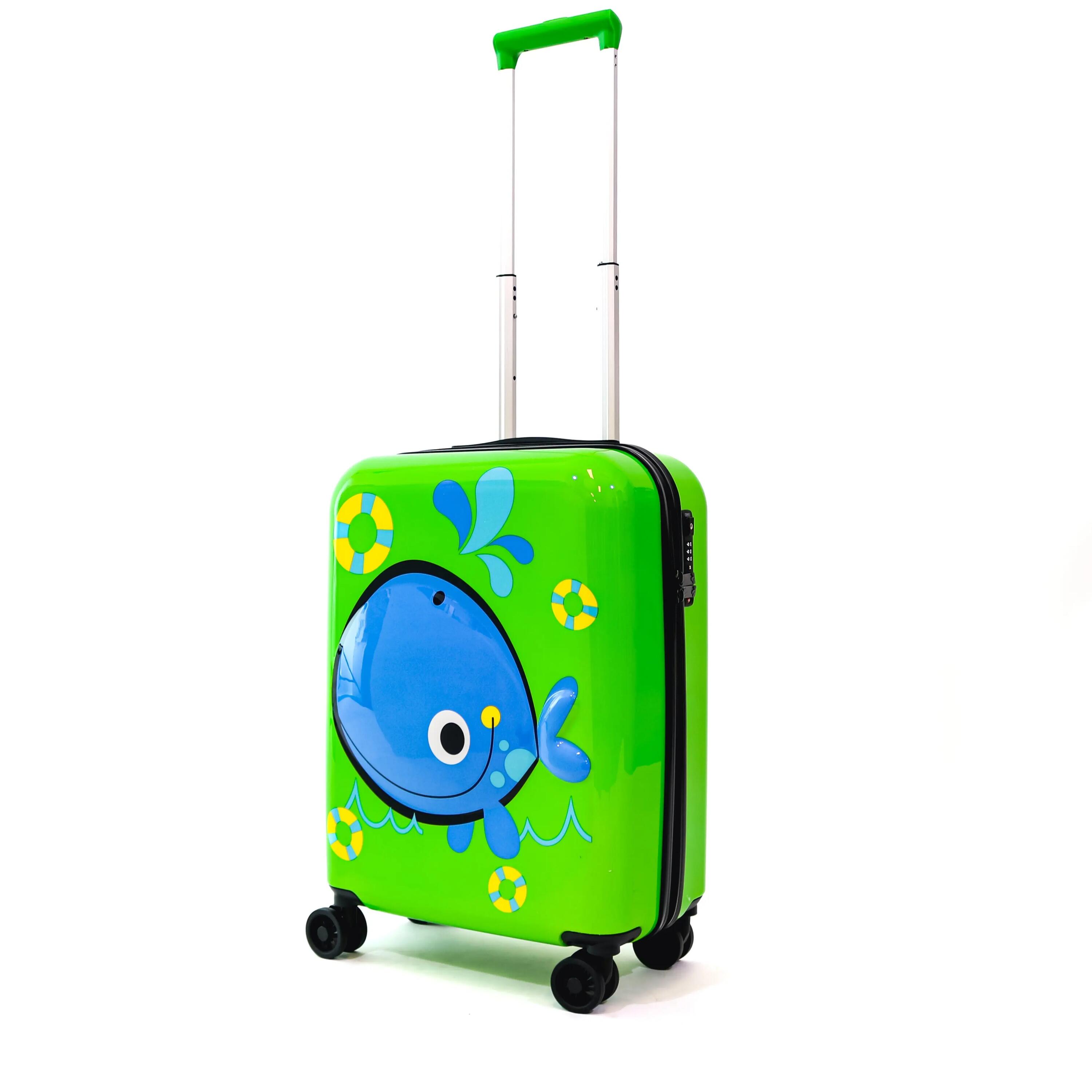 Troler Blue Whale Verde 55X24X40 1/4