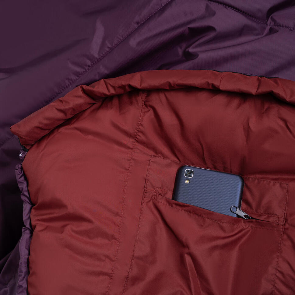 Śpiwór Alpinus Fiber Pro W'S 1100 prawy, linia dla kobiet