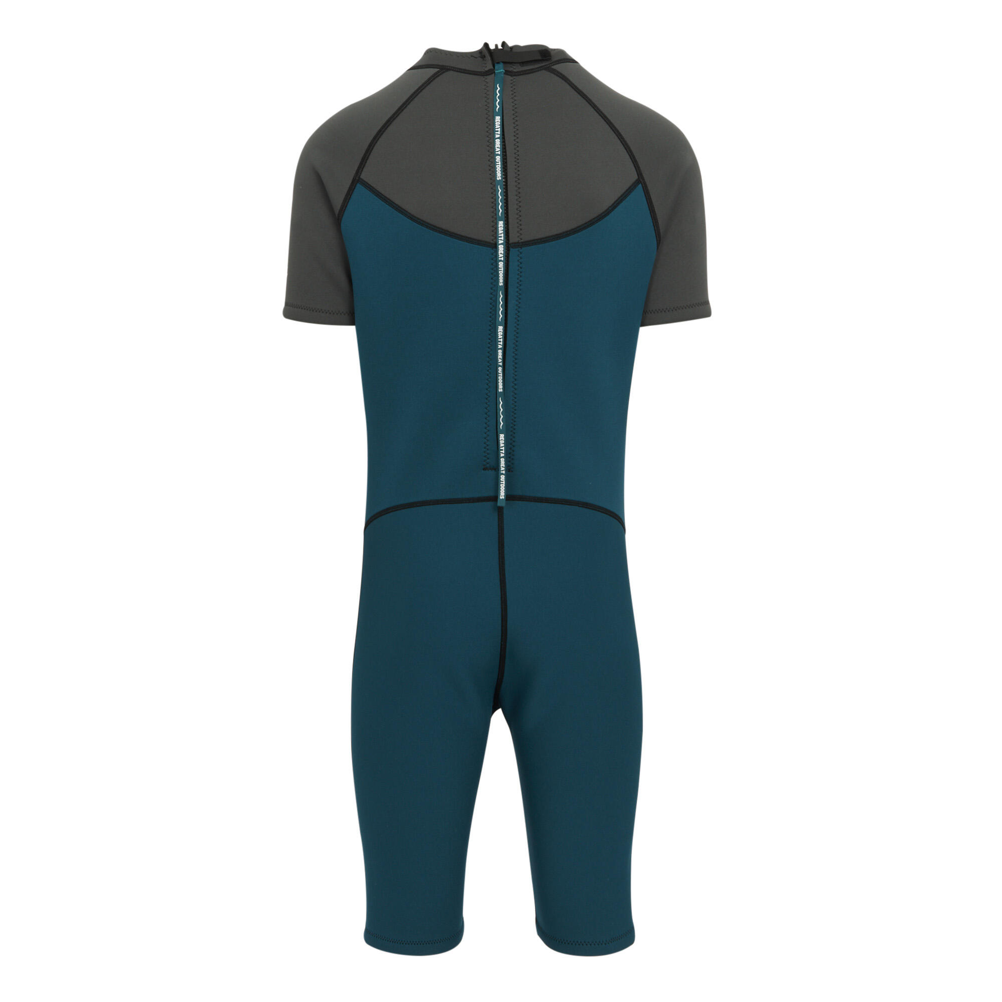 Muta Subacquea Uomo Regatta Shorty Grigio Blu Marocchino 2/5