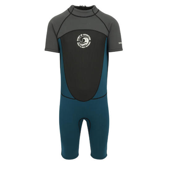 Combinaison De Plongée SHORTY Homme (Gris / Bleu Marocain)