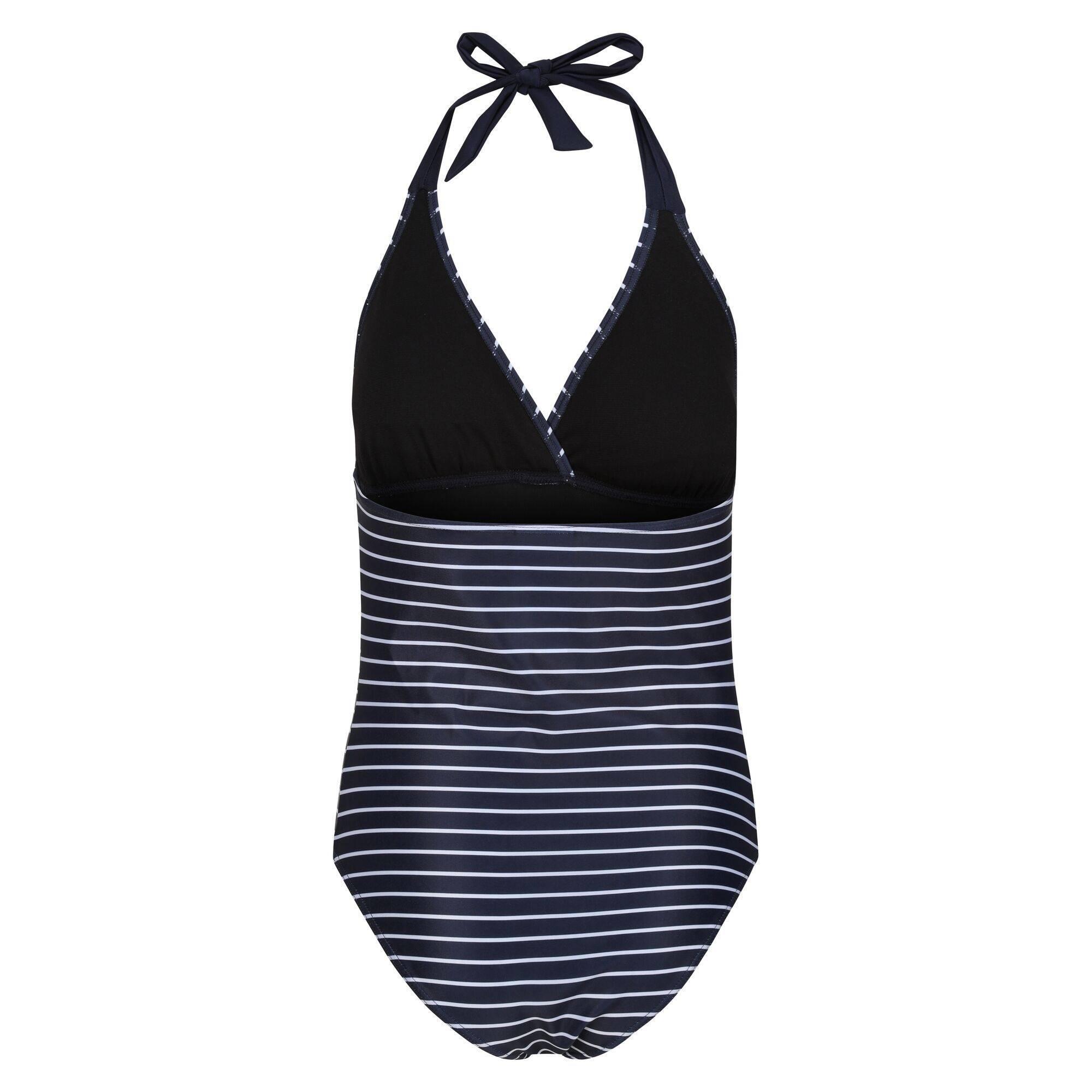 Maillot De Bain 1 Pièce FLAVIA Femme (Bleu Marine / Blanc) 2/5