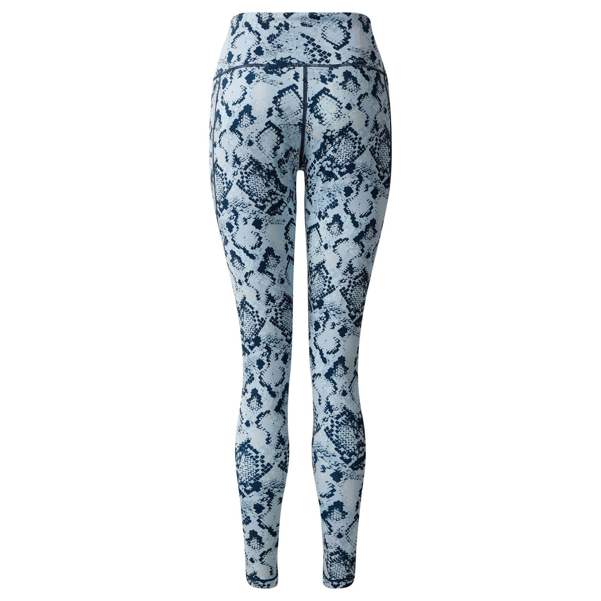 Legging Motif/style Imprimé Serpent INFLUENTIAL Femme (Bleu) 2/5