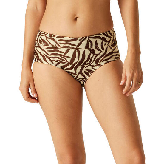 Paloma" Badeslips für Damen Hellbraun/Dunkelbraun