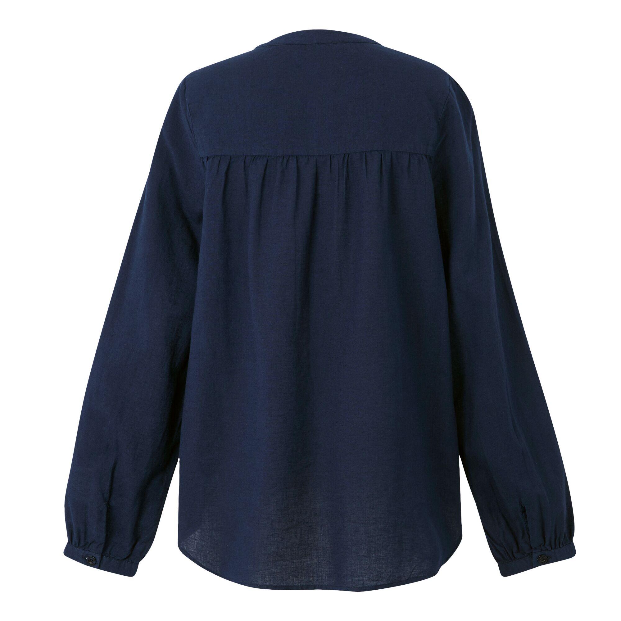 Dames Natine Lichtgewicht Top (Marine) 2/5
