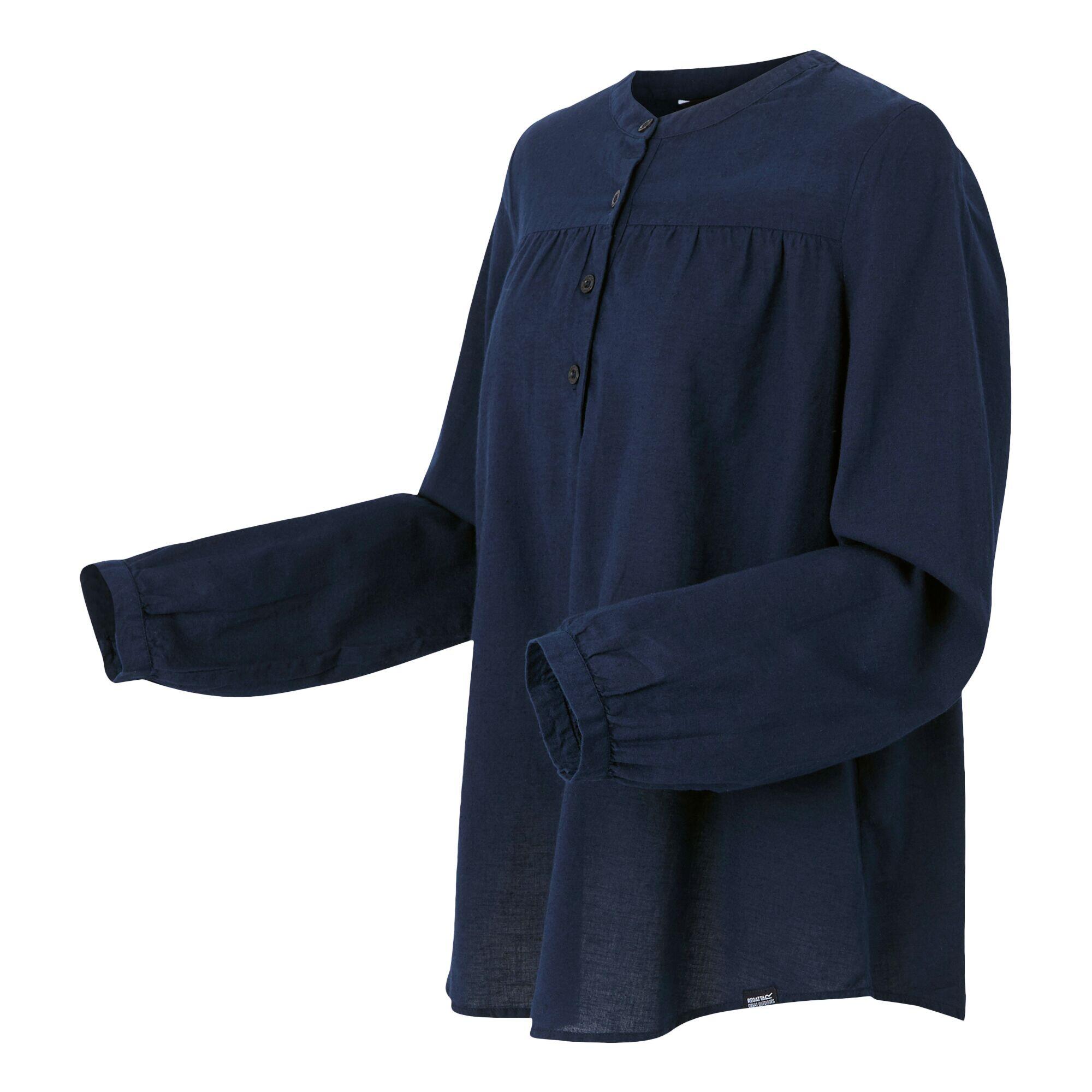 Dames Natine Lichtgewicht Top (Marine) 3/5