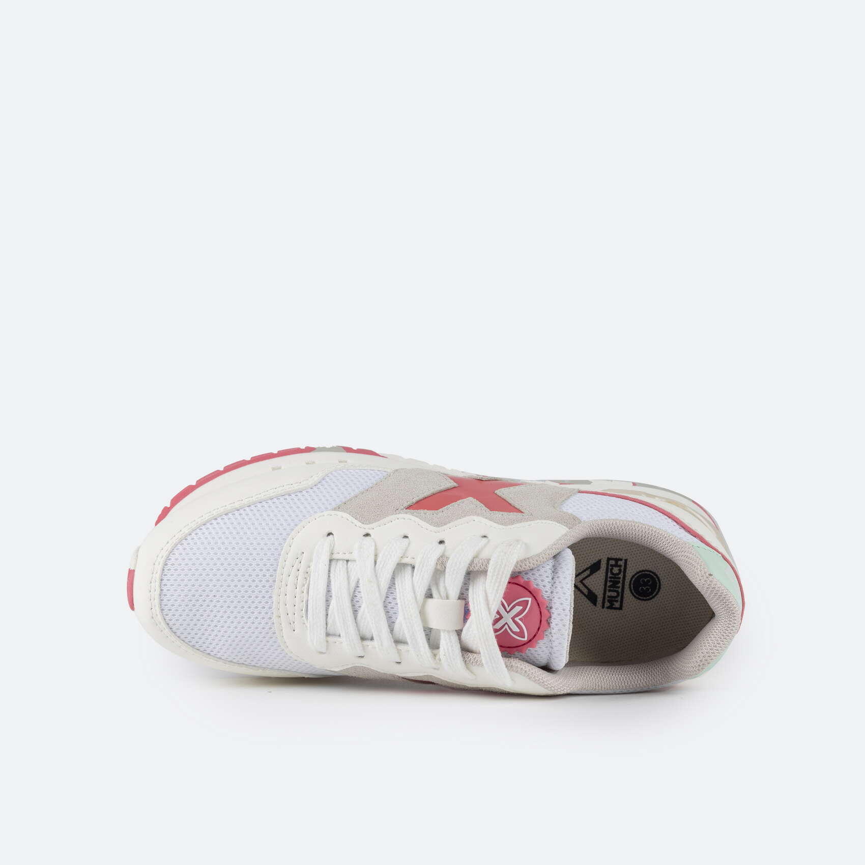 Sneakers Munich Model 1690162m Kleur Wit 4/5