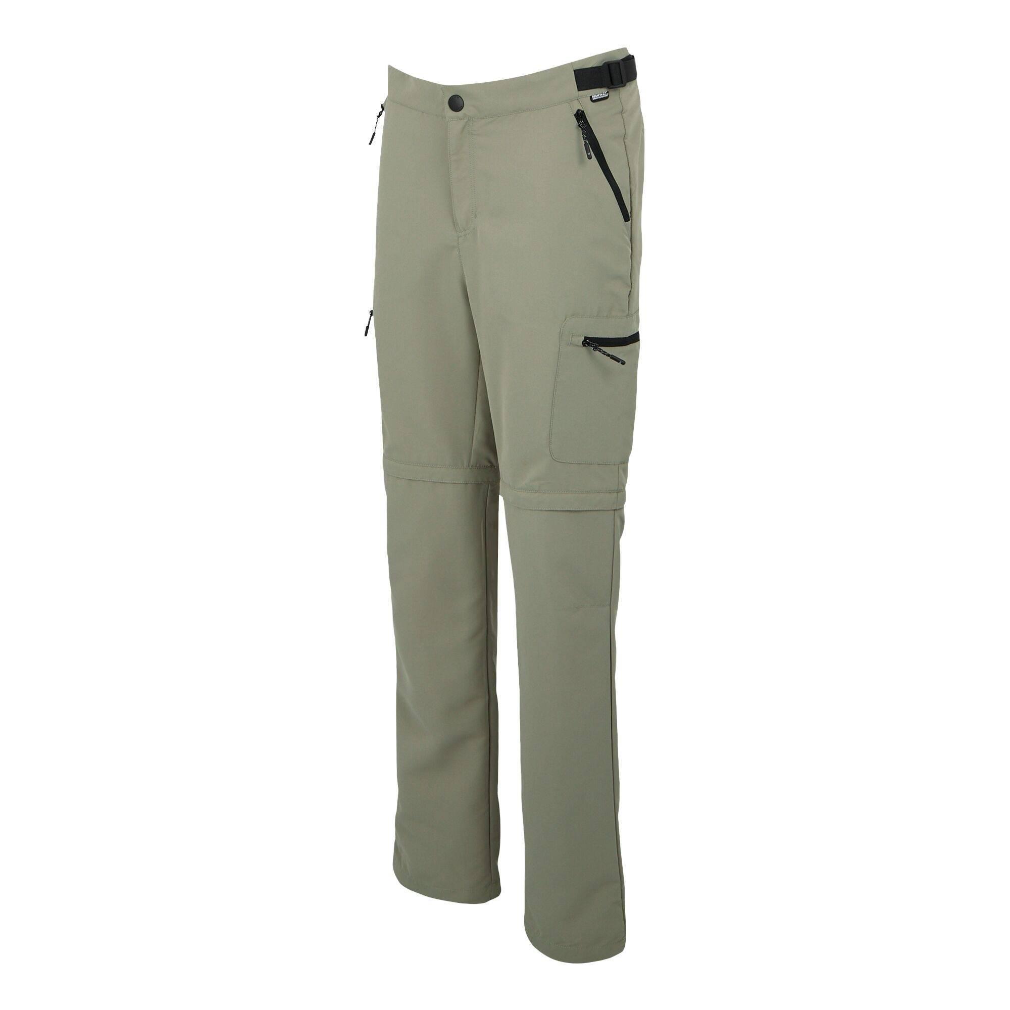 Pantaloni Da Trekking Cerniera Rimovibile Uomo Regatta Leesville III Sabbia 3/5