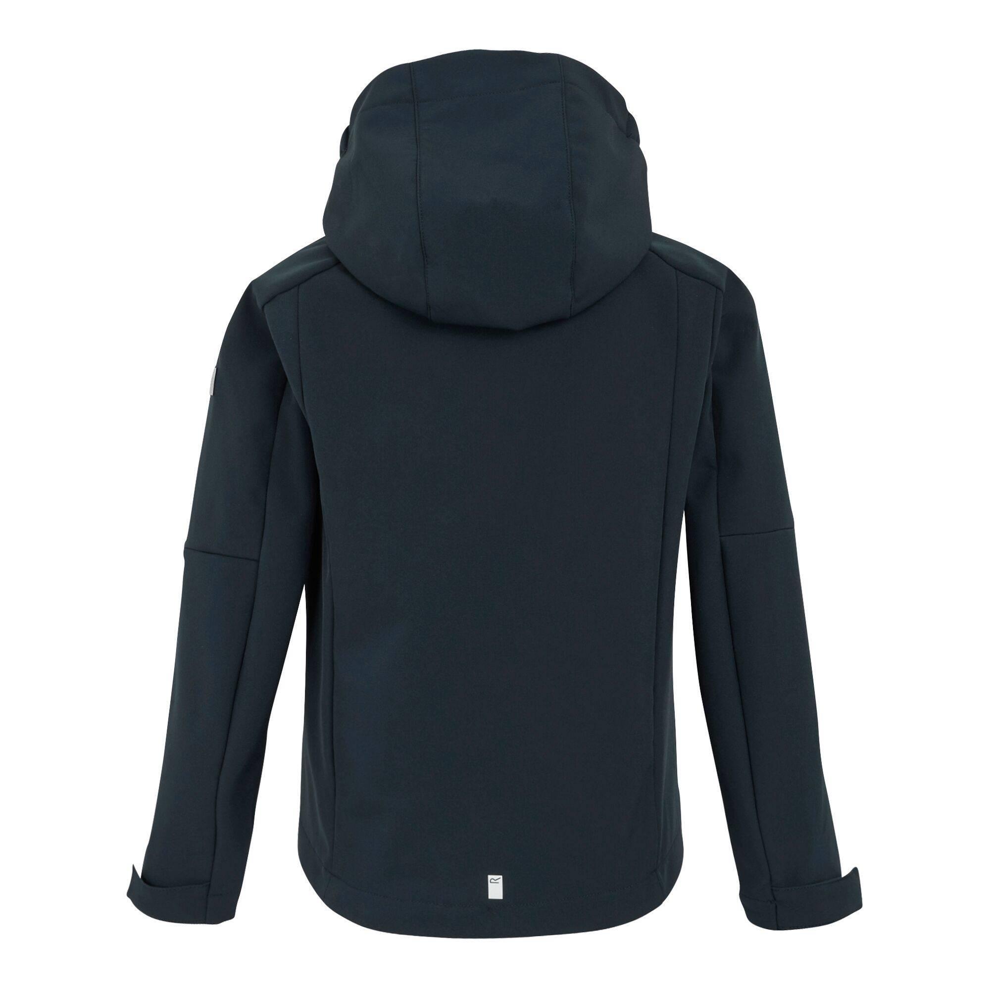 Childrens/Kids Acidity VIII Soft Shell Jacket (Navy) 2/4