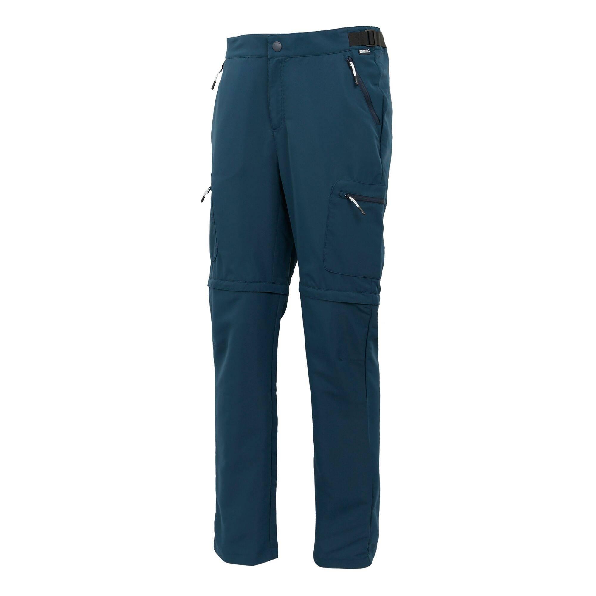 Pantaloni Da Trekking Cerniera Rimovibile Uomo Regatta Leesville III Moonlight 4/5