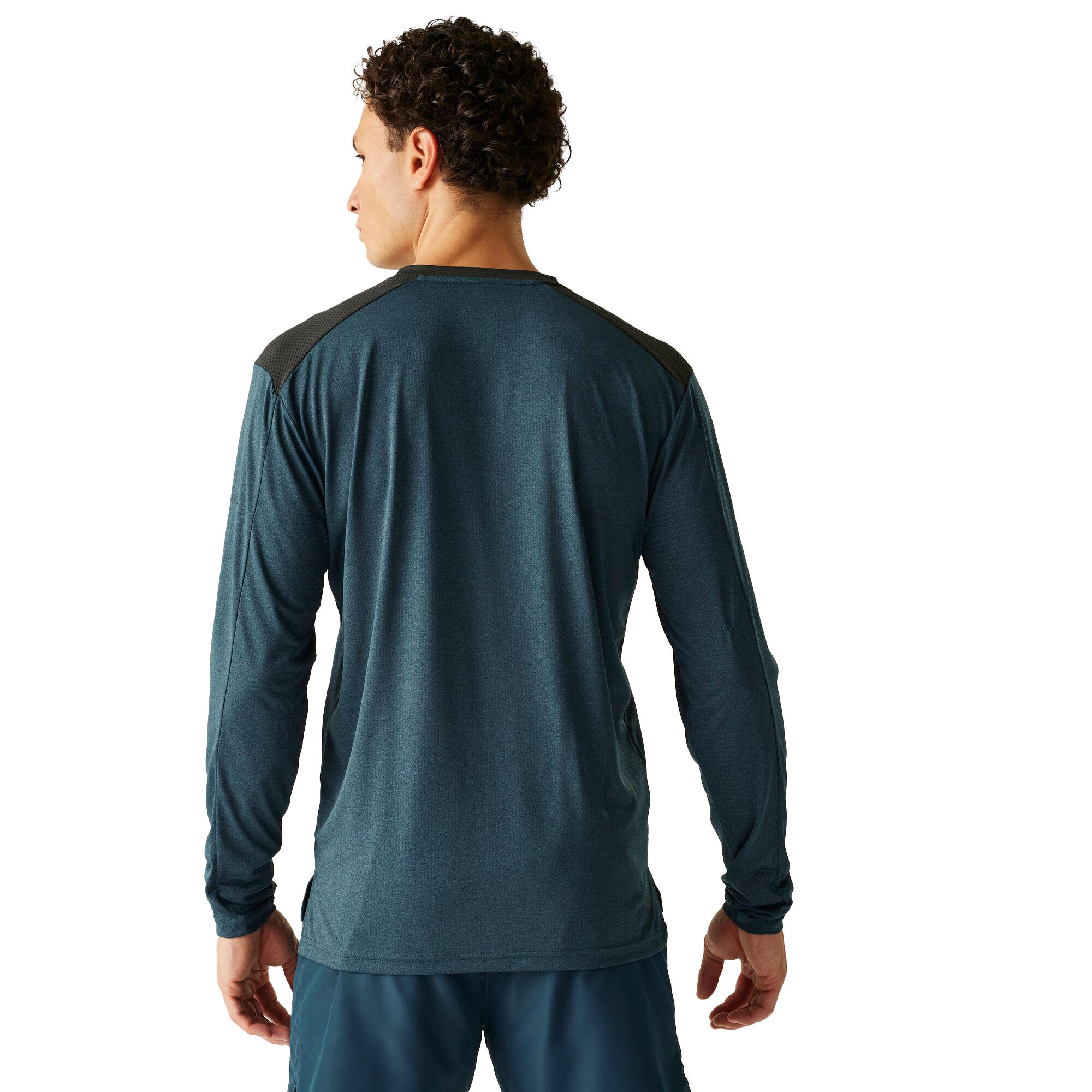 Tshirt Manches Longues TRACKSTAND Homme (Denim Sombre) 2/4