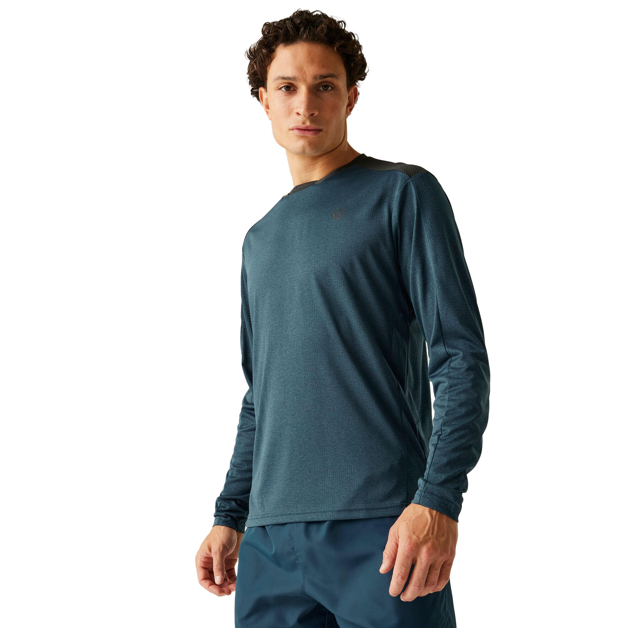 DARE 2B Mens Trackstand LongSleeved TShirt (Moonlight Denim)
