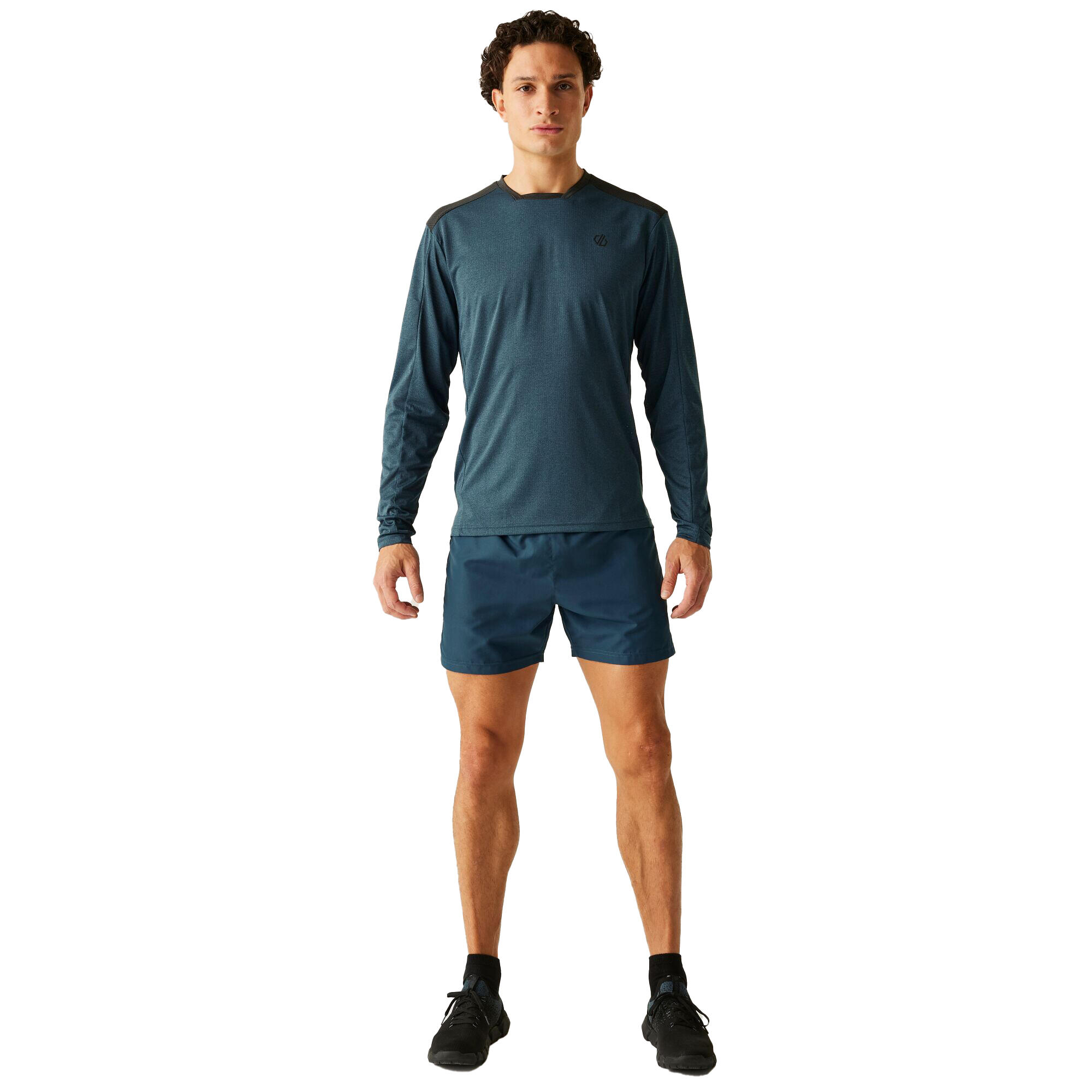 Tshirt Manches Longues TRACKSTAND Homme (Denim Sombre) 3/4