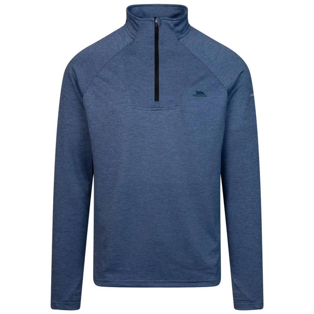TRESPASS Mens Valin LongSleeved Top (Blue Tone Marl)