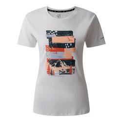 Tshirt TRANQUILITY Femme (Blanc)