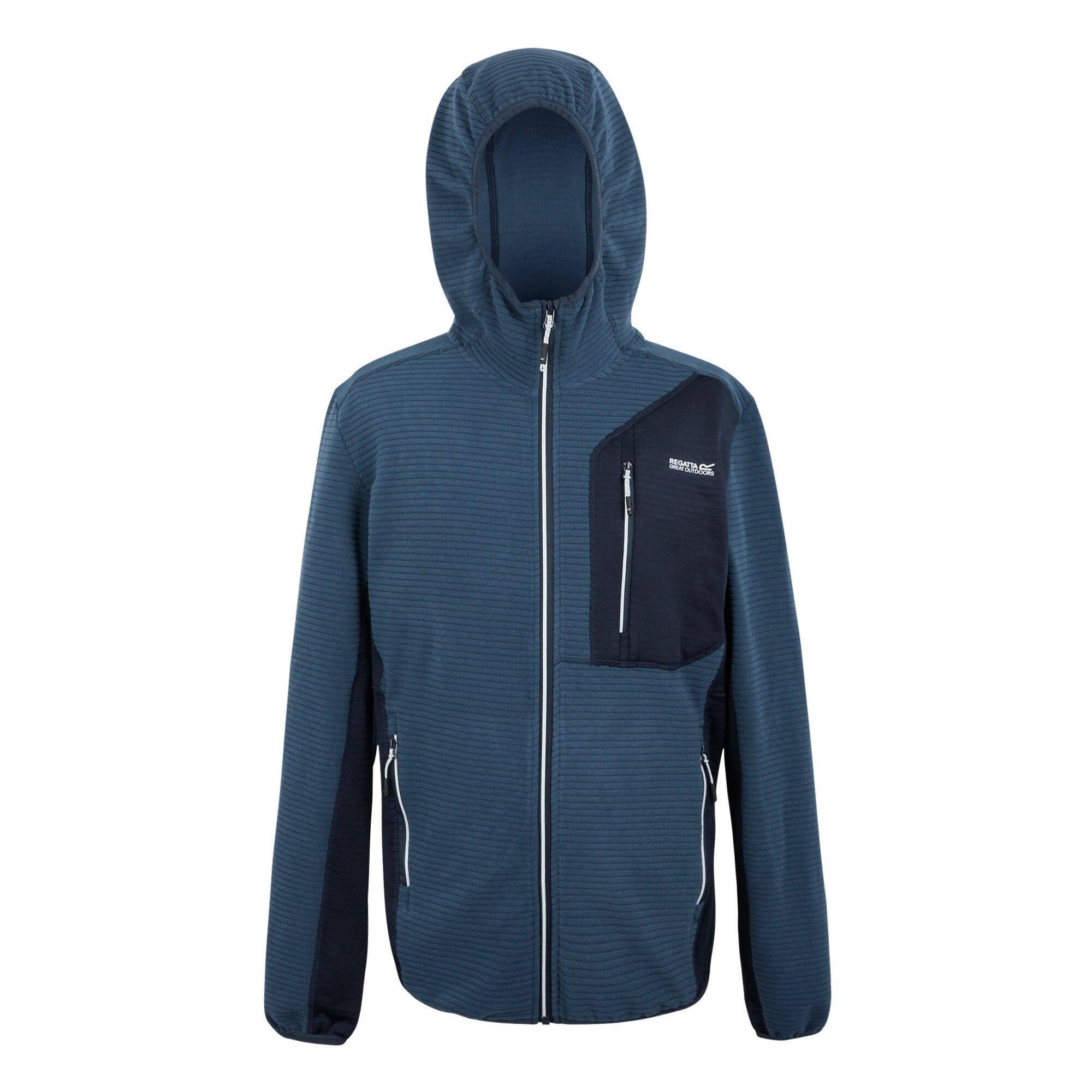 REGATTA Mens Lakewright Full Zip Fleece Jacket (Moonlight Denim/Navy)