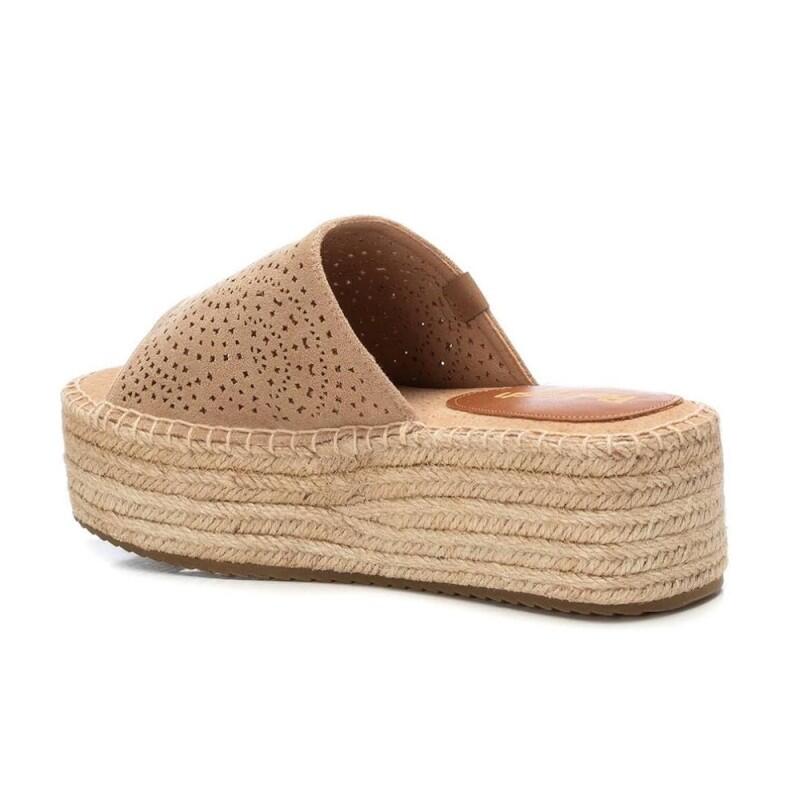 Sandalias Planas Mujer Refresh  Beige 2/4