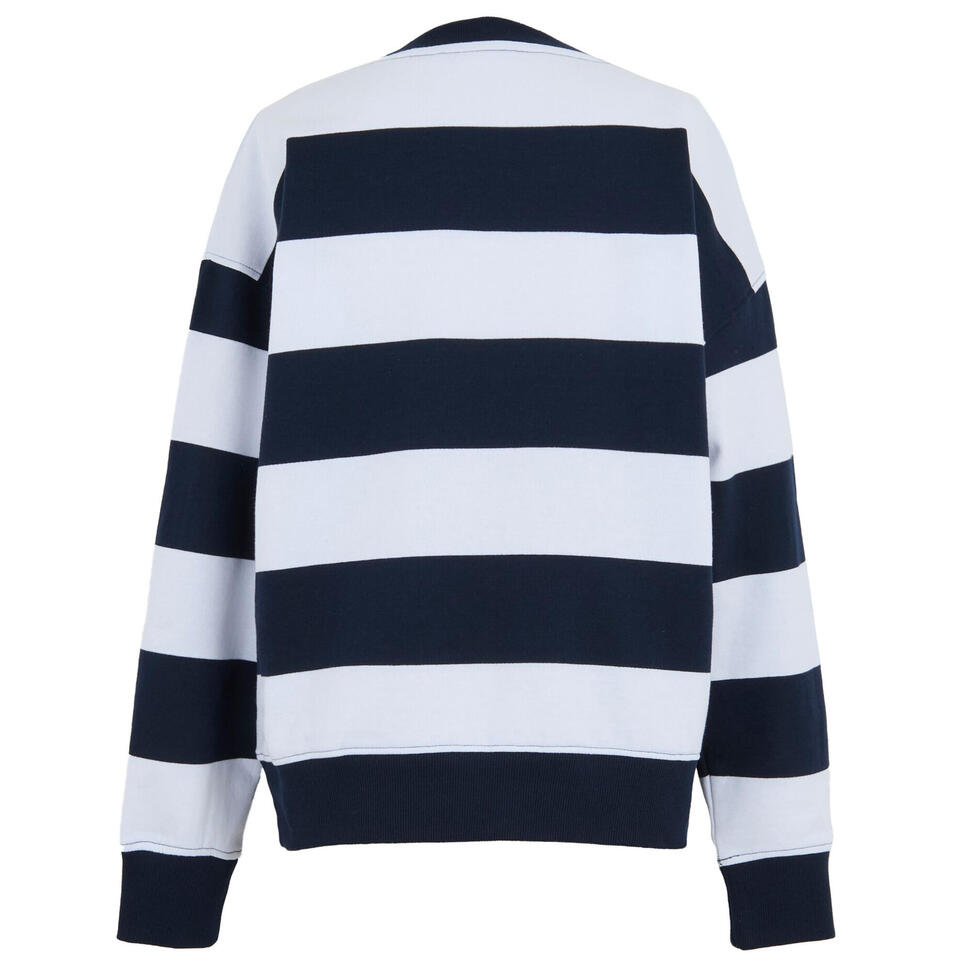 Damski Sweter Z Dekoltem W Szpic Avika II Stripe