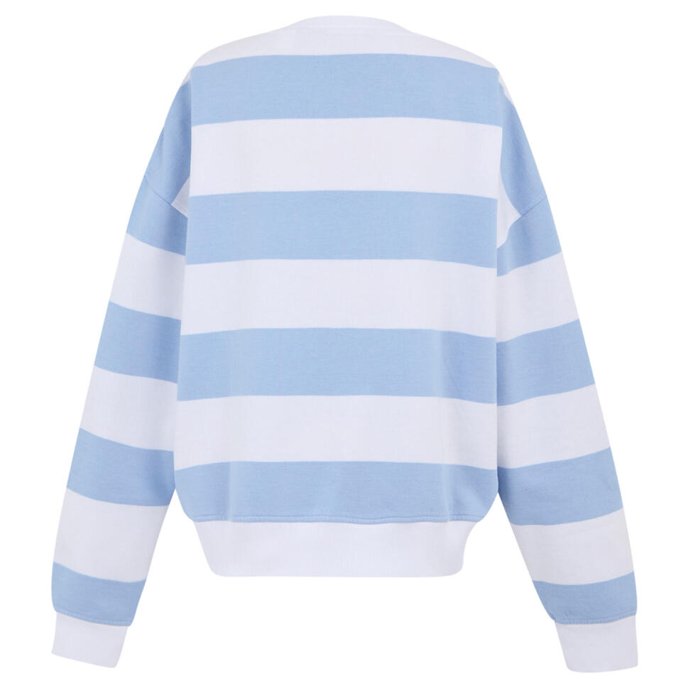Damski Sweter Z Dekoltem W Szpic Avika II Stripe