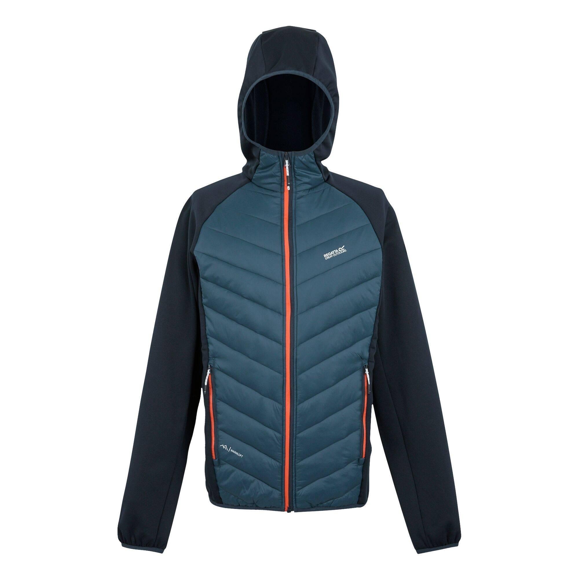 REGATTA Giacca Ibrida Uomo Regatta Andreson VIII Moonlight Denim Blu Navy Arancione