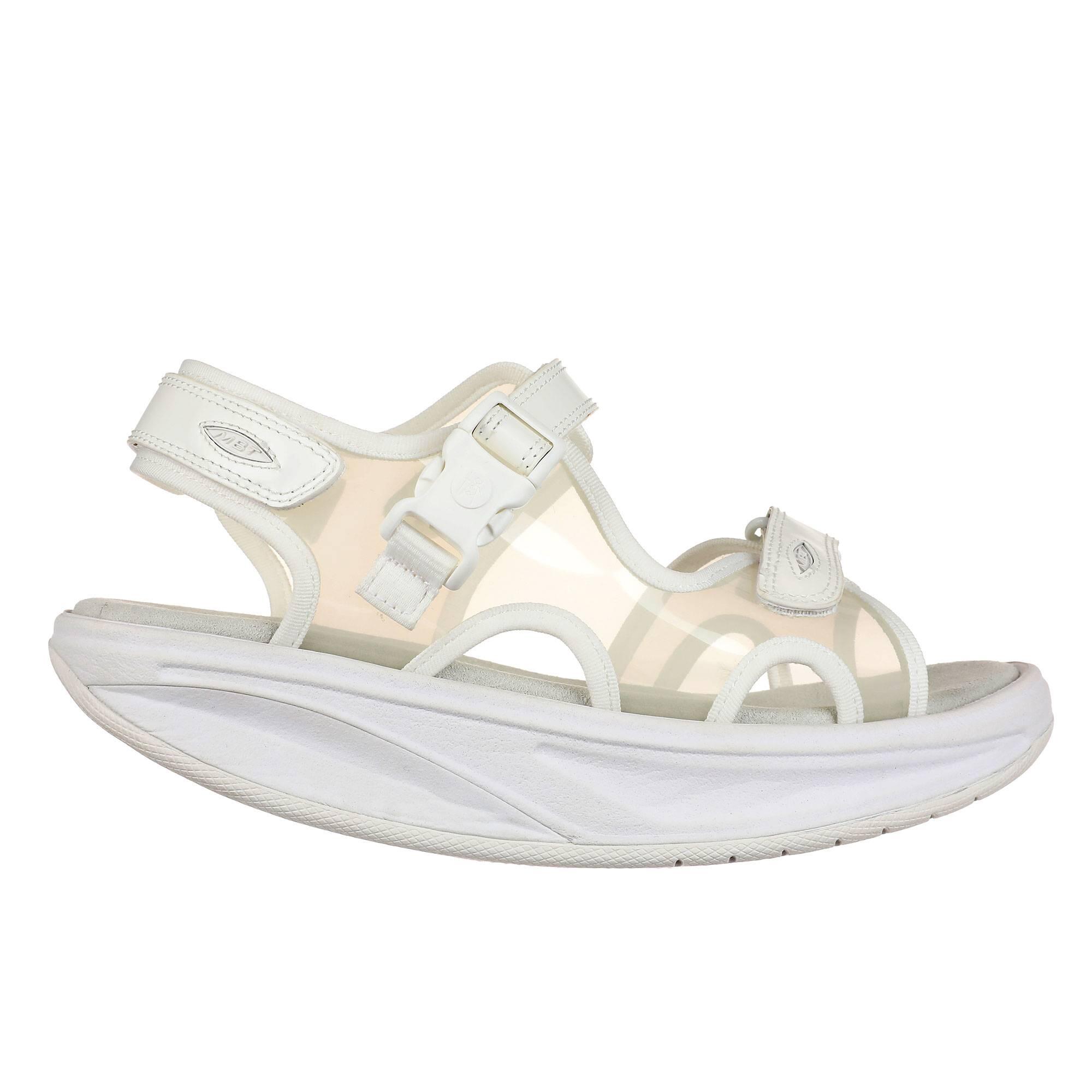 Mbt - Sandales Femme Mbt Kisumu 3s-tp - Sandales - Blanc|noir - 38 - Decathlon