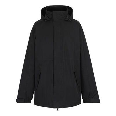 Waterdichte heren parka (zwart)