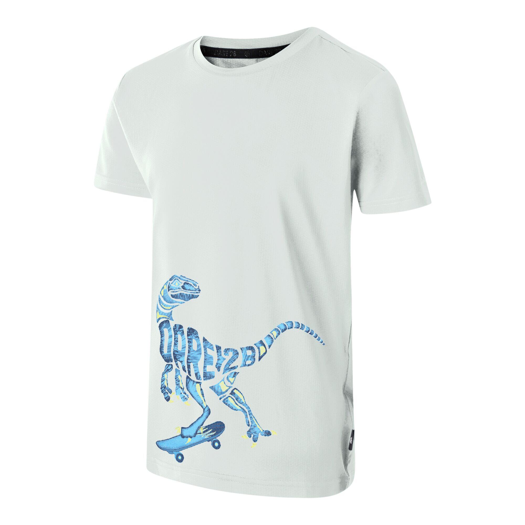 Maglietta Velociraptor Ragazzi Dare 2B Amuse II Grigio Acqua 3/5