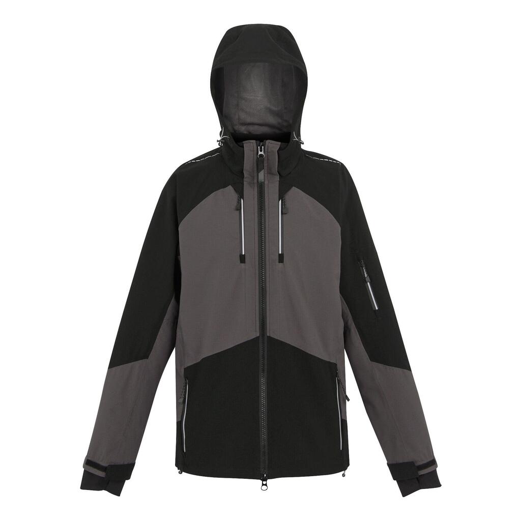 Unisex Adult Waterproof Stretch Shell Jacket (Slate Grey/Black)