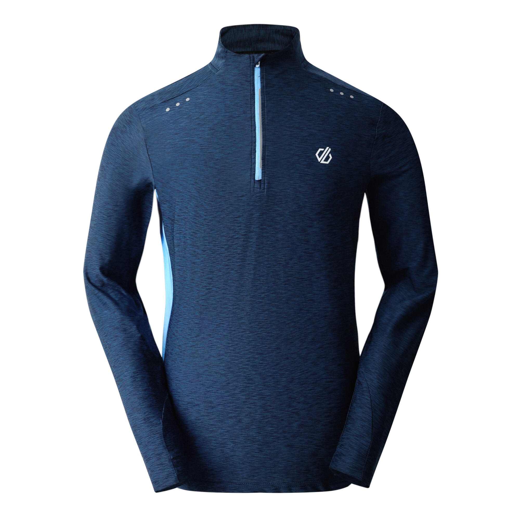 Dare 2b - Maillot Power Up Homme (denim Sombre Chiné) - T-shirt Manches Courtes - Bleu|gris - 52 2xl - Decathlon