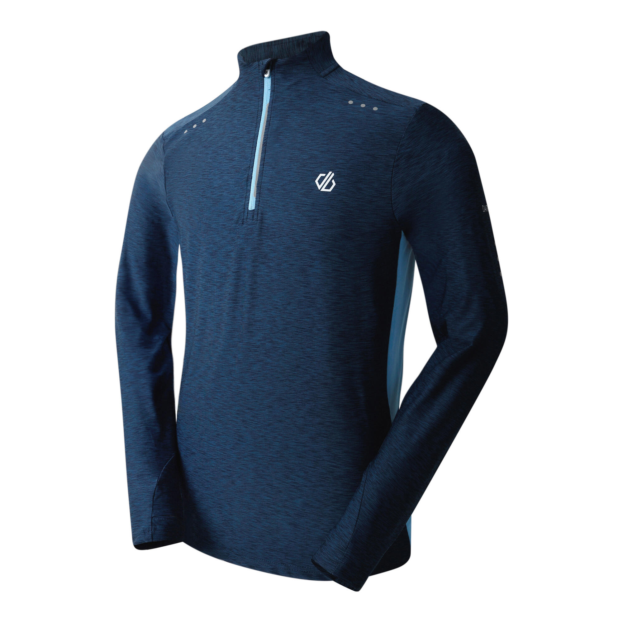 Jersey Power Up III para Hombre Vaquero Luz de Luna Jaspeada 7/7