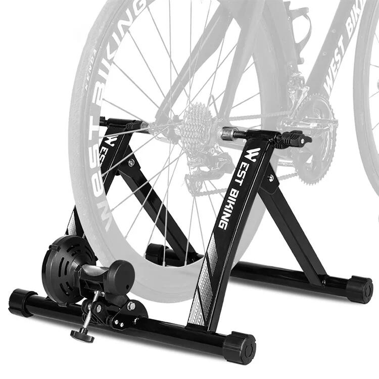 WEST BIKING Heimtrainer-Roller mit magnetischem Widerstand für den Innenbereich