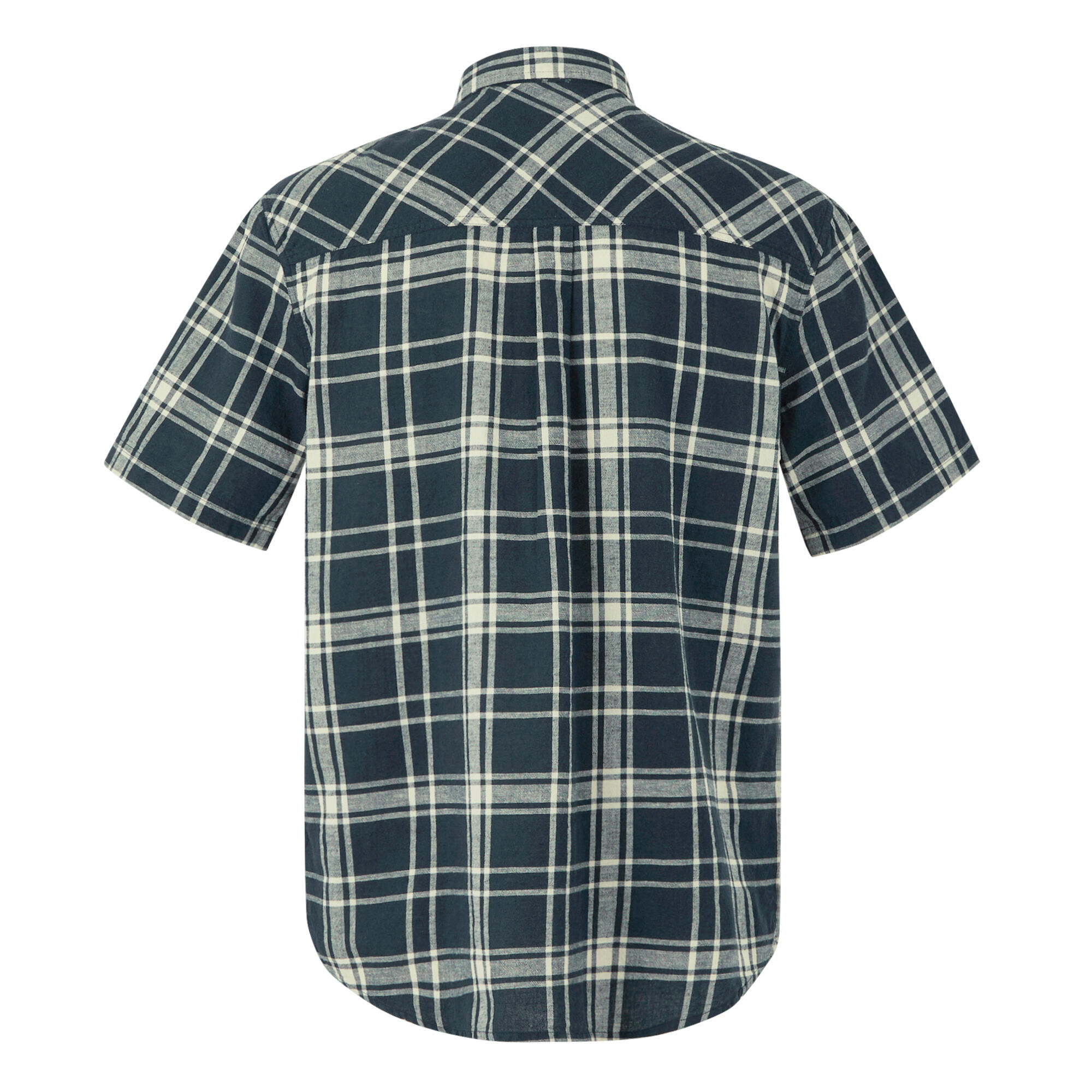 Mens Loran ShortSleeved Shirt (Navy) 2/4