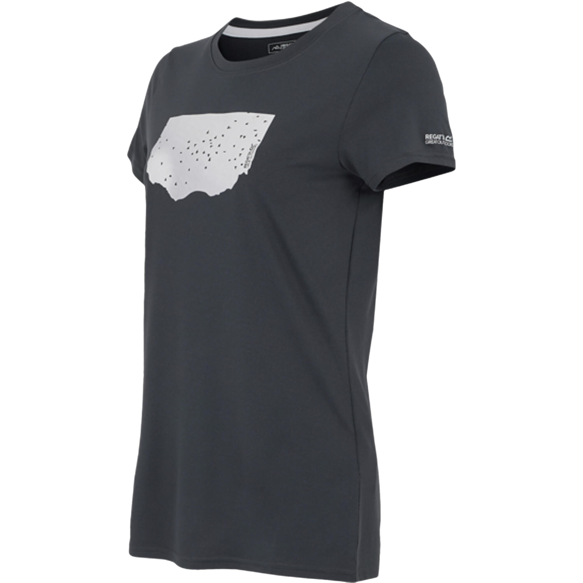 Tshirt FINGAL Femme (Gris Phoque) 3/4