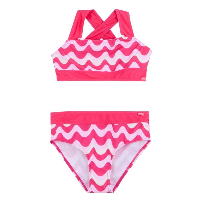 Dziewczęcy Komplet Bikini Dakaria III W Faliste Paski