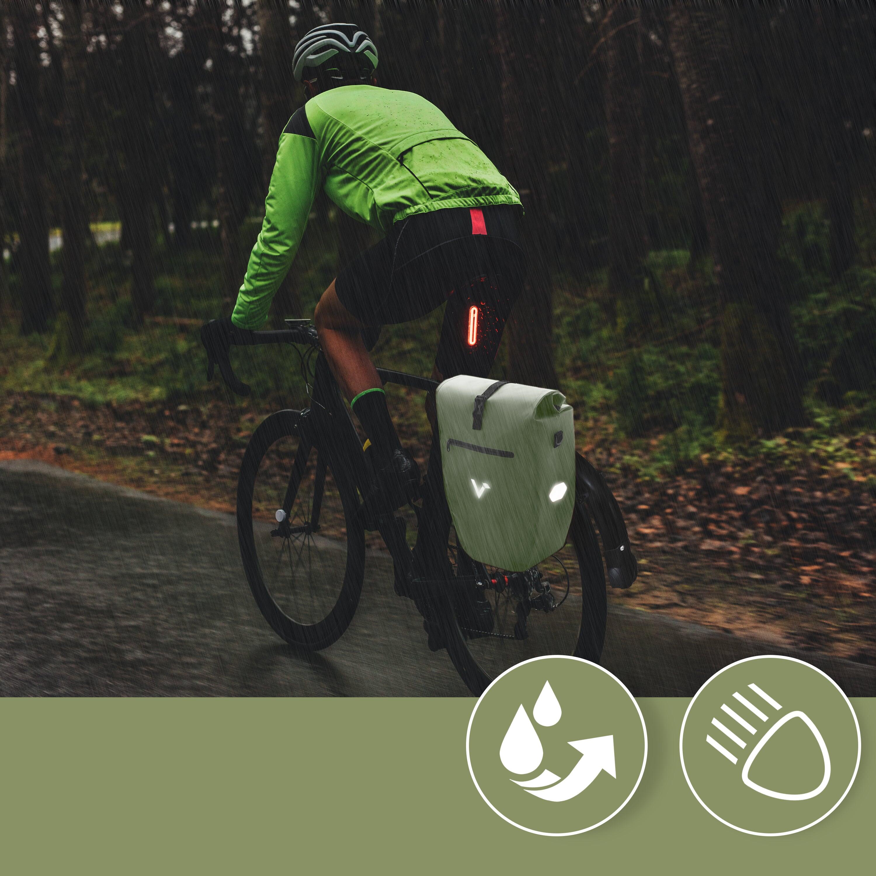 Sacoche velo Sacoche de porte-bagages velo etanche à vélo 28L bikepacking 6/7