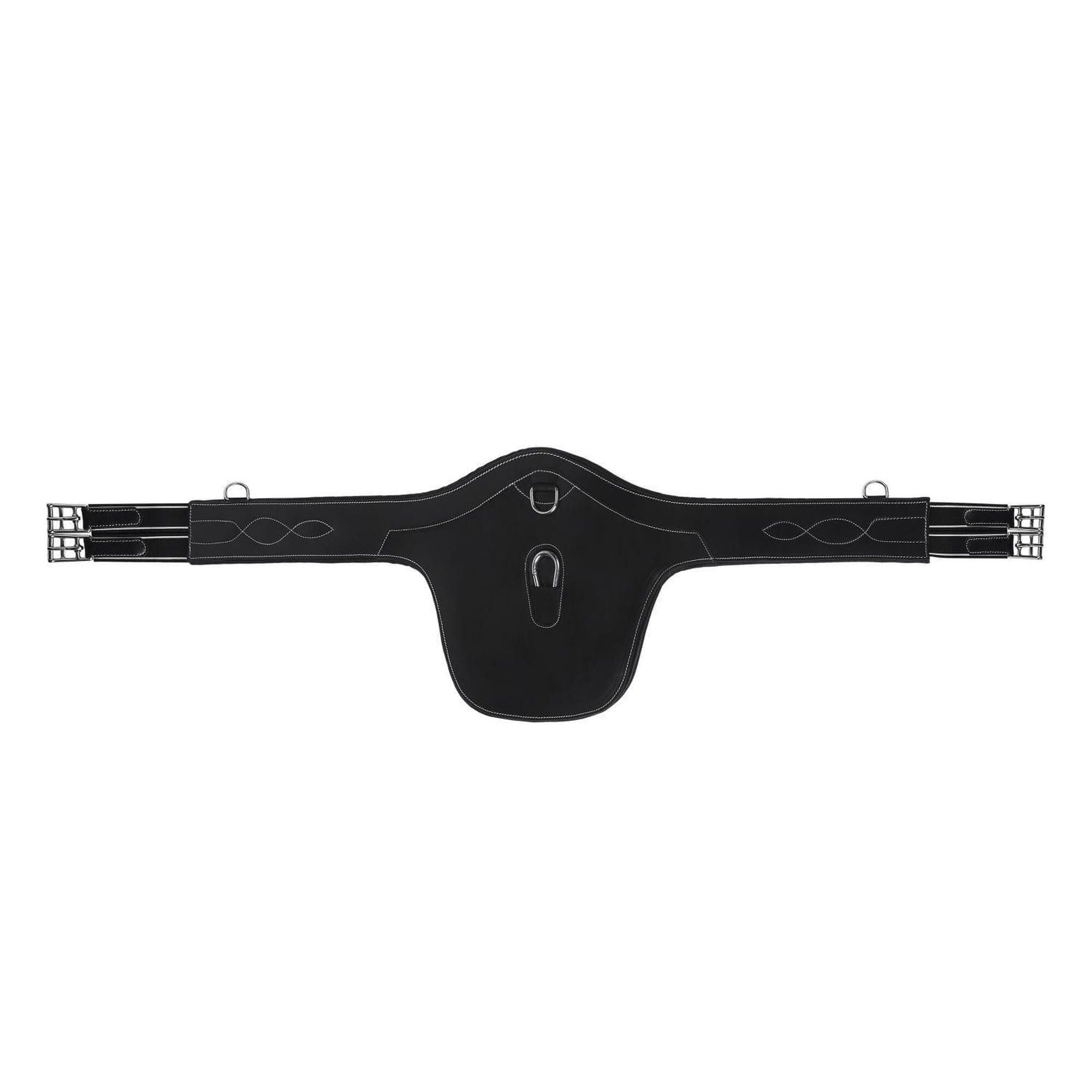 Start - Sangle Équitation Vss Belly - Sangle D'Équitation - Blanc|noir - 130cm - Decathlon