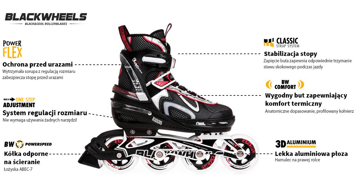Refurbished -Inlineskates Flex größenverstellbare - In gutem Zustand 4/6