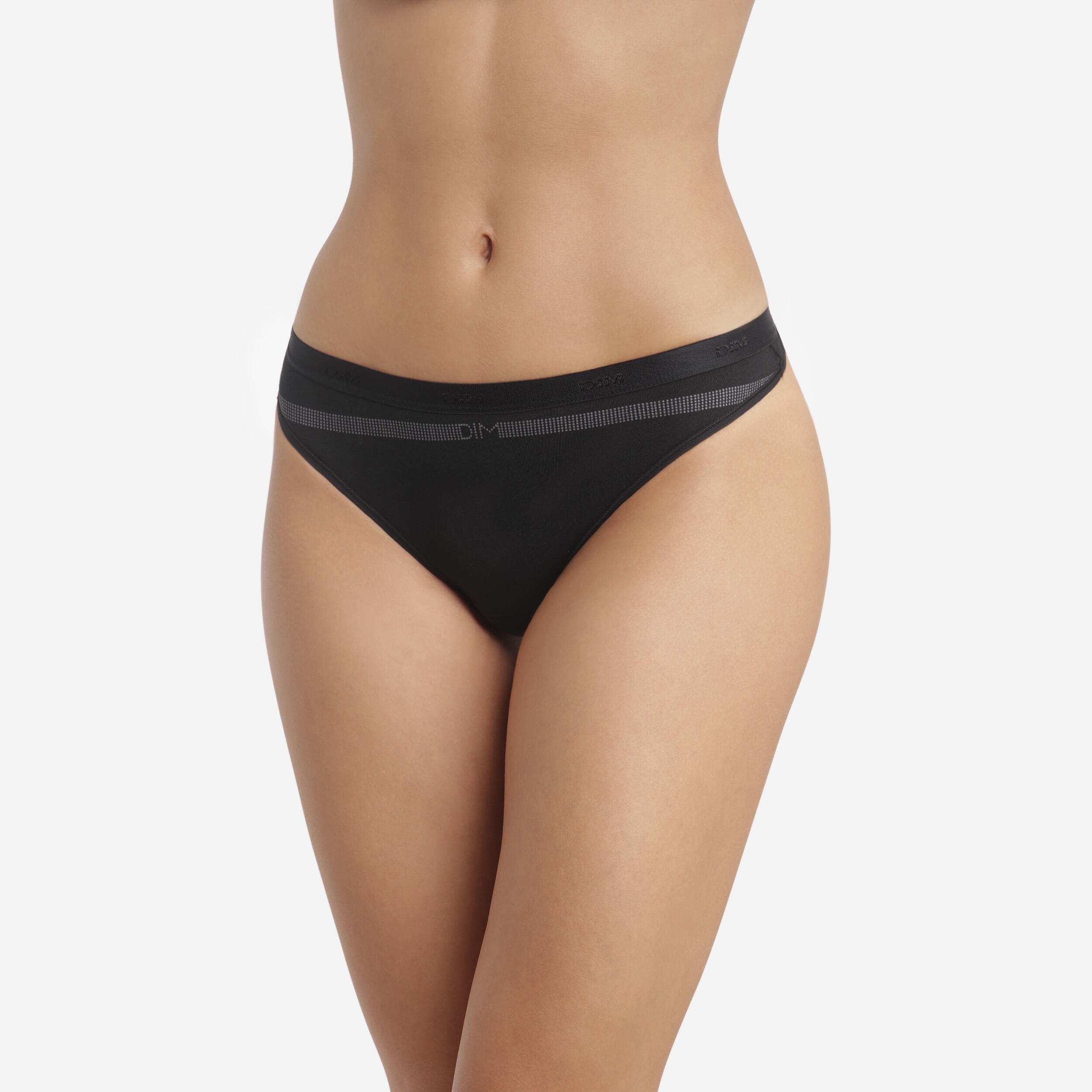 Dim Les Pockets Coton, Lot de 3 Strings Coton 3/7