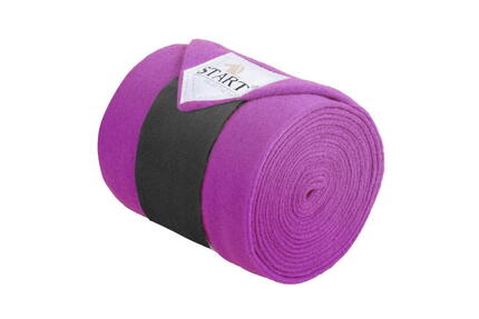 Lot de 4 bandes polaire pour cheval 3m
