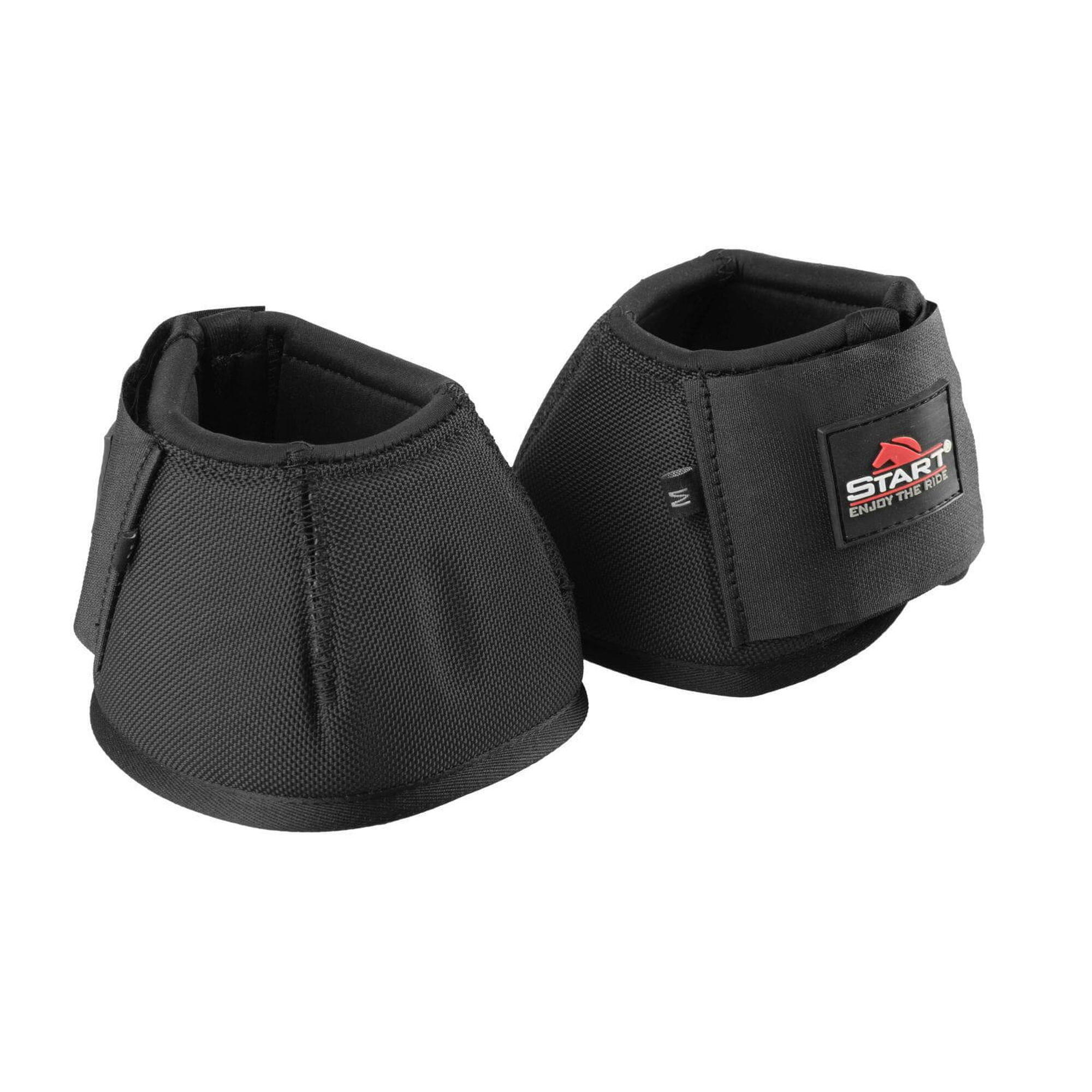 START Rozepínací neoprenové zvony Nylon pro koně a poníky 2 ks