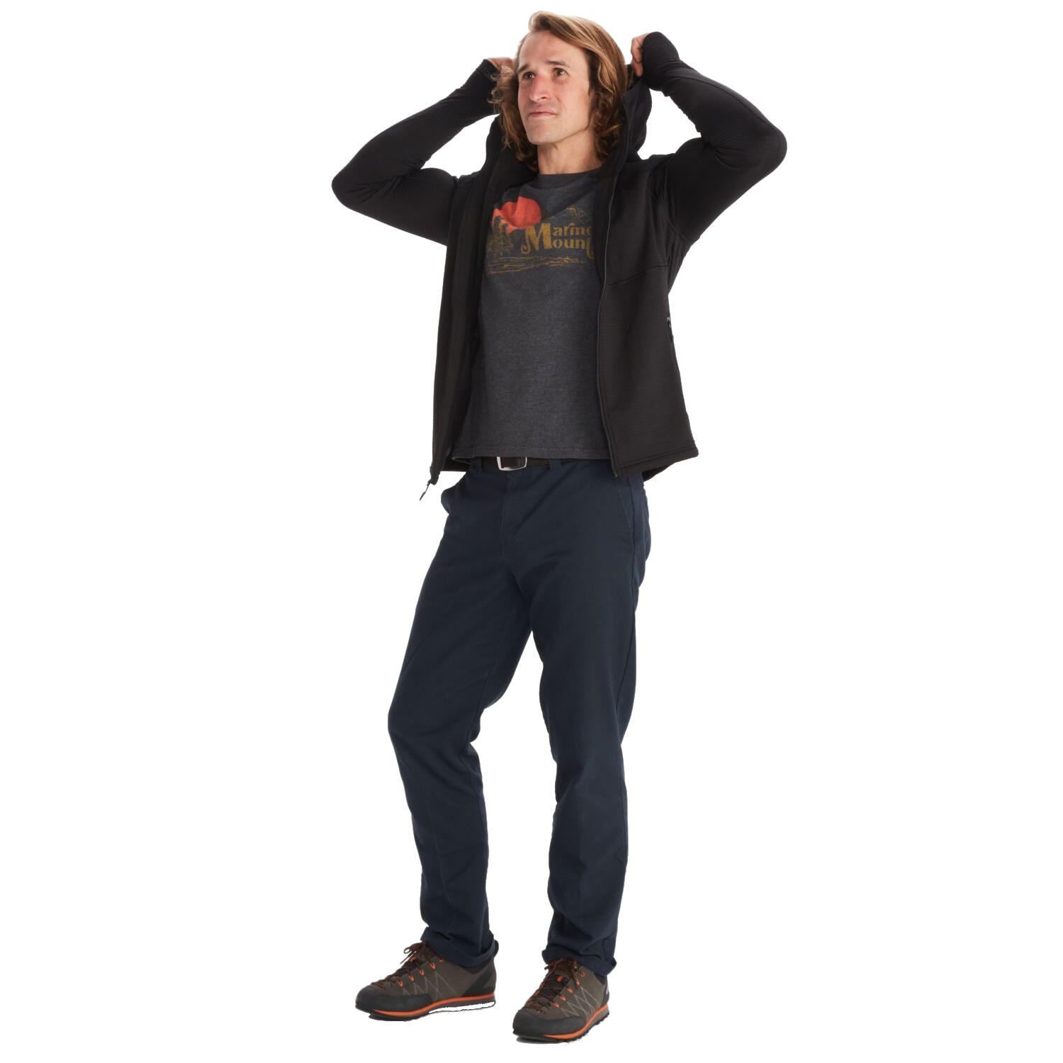 Sweatshirt de trekking Homem Marmot Preon 3/5