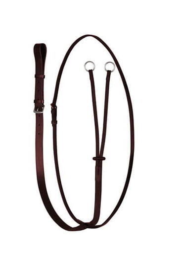Martingal Pferd aus Leder für Vorderzeug START schwarz/braun