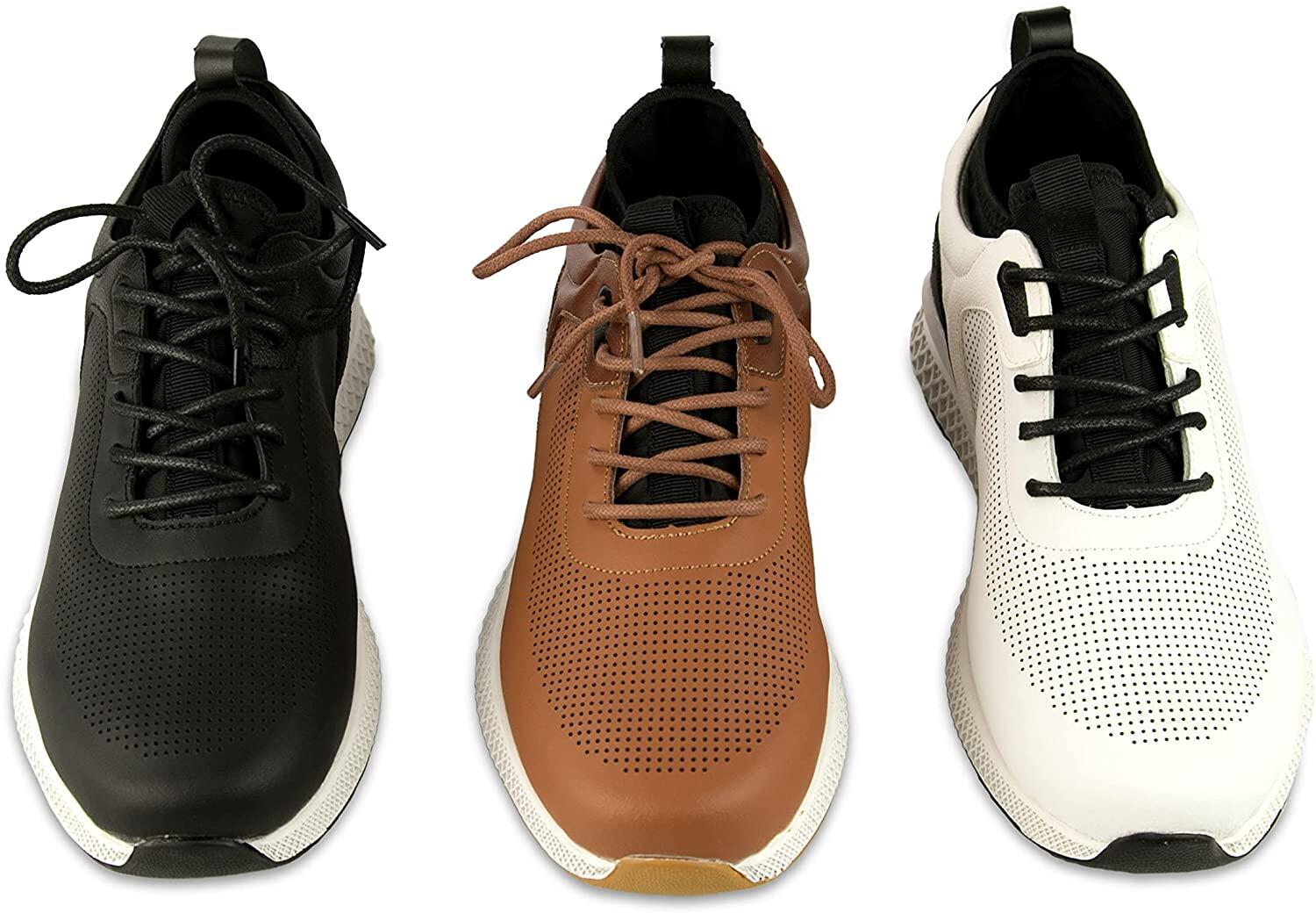 Zapatos Deportivos de Golf Zerimar de Cuero para Hombre 4/5